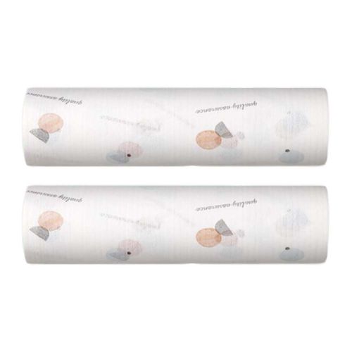 2 Rolls Disposable Kitchen Paper Towels Dish Cleaning Cloths Printed Kitchen Paper Tissue